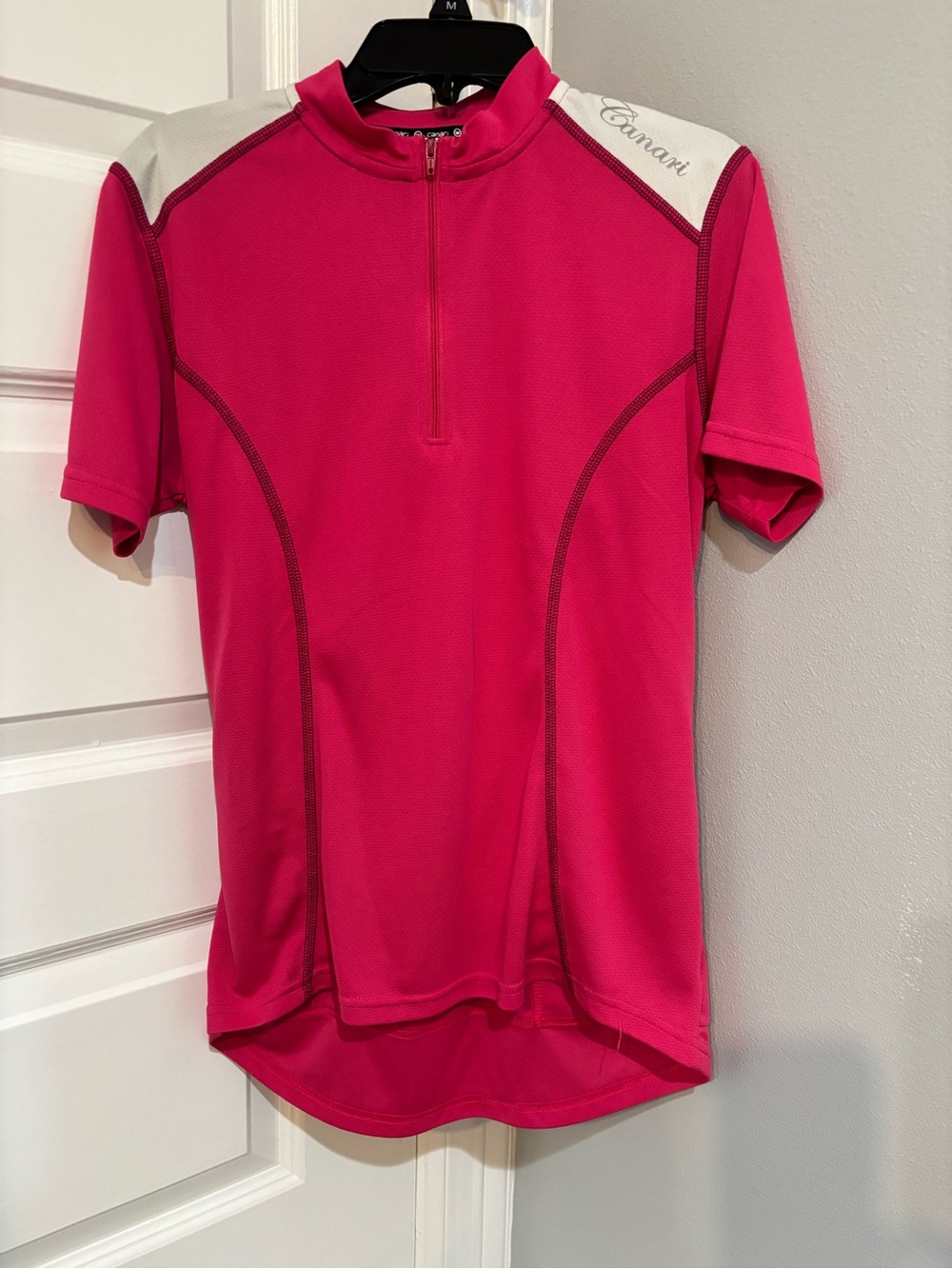 Cannari Hot Pink Short Sleeve Cycling Jersey
